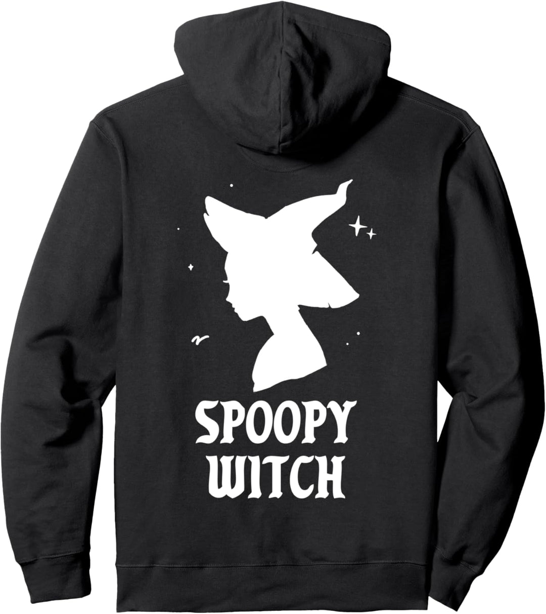 Spoopy Hexe Funny Spooky Vibes Gotik Halloween Kostüm Meme Pullover Hoodie