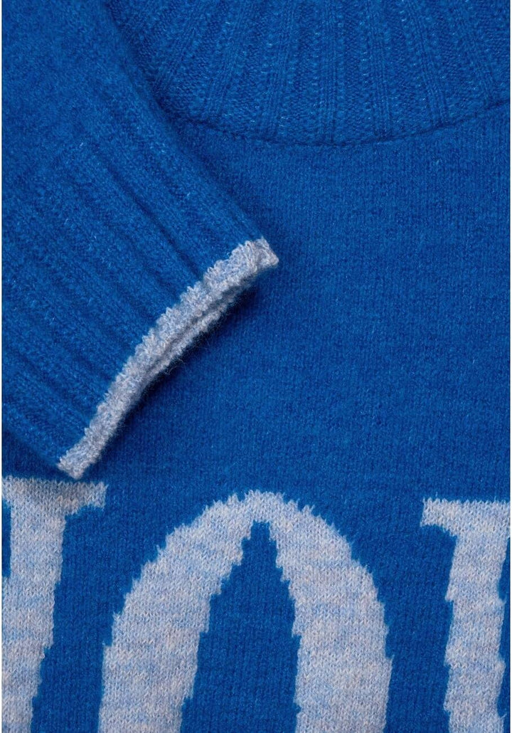 Street One Damen Strickpullover 40 Strong Blue, 40 Strong Blue