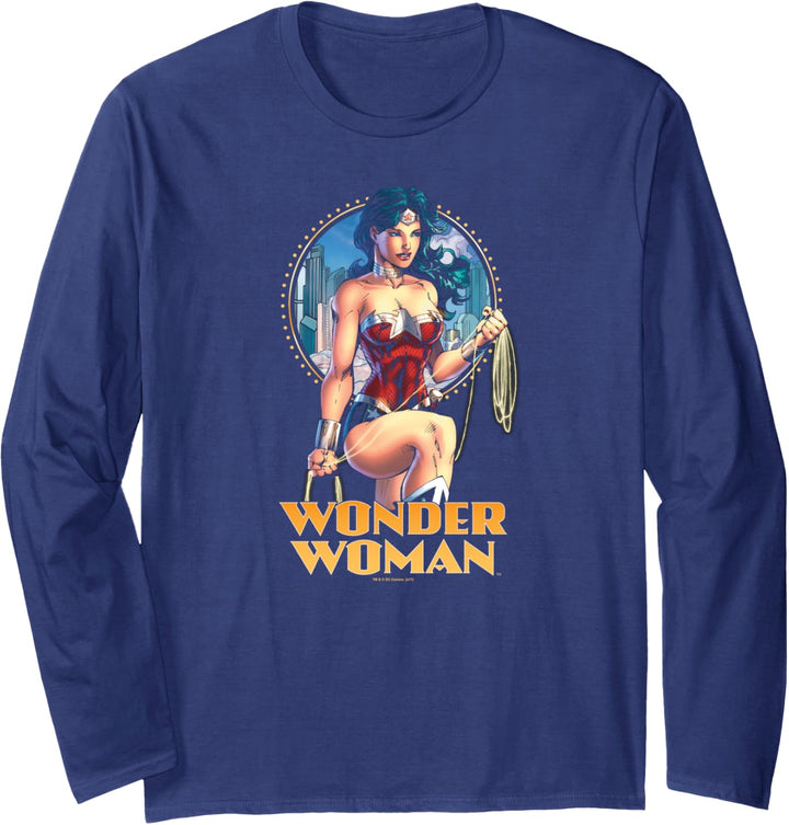 Justice League City Warrior Langarmshirt