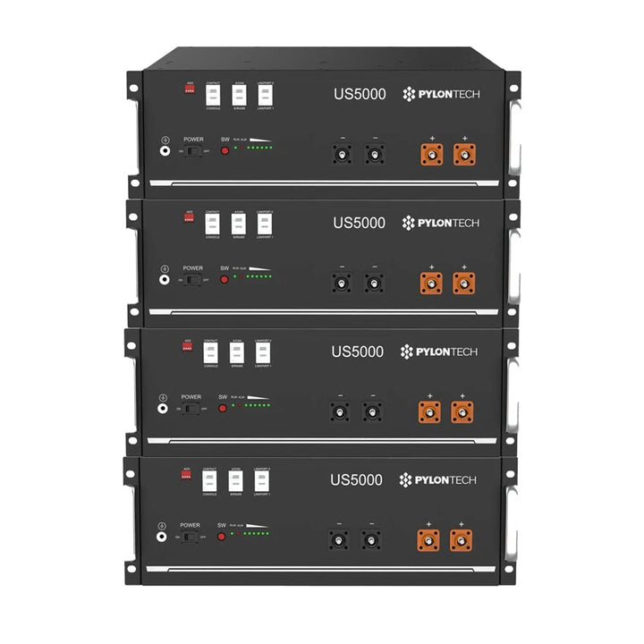 Pylontech 4X US5000 LiFePO4 Batterie 19,2kWh, 015655-016