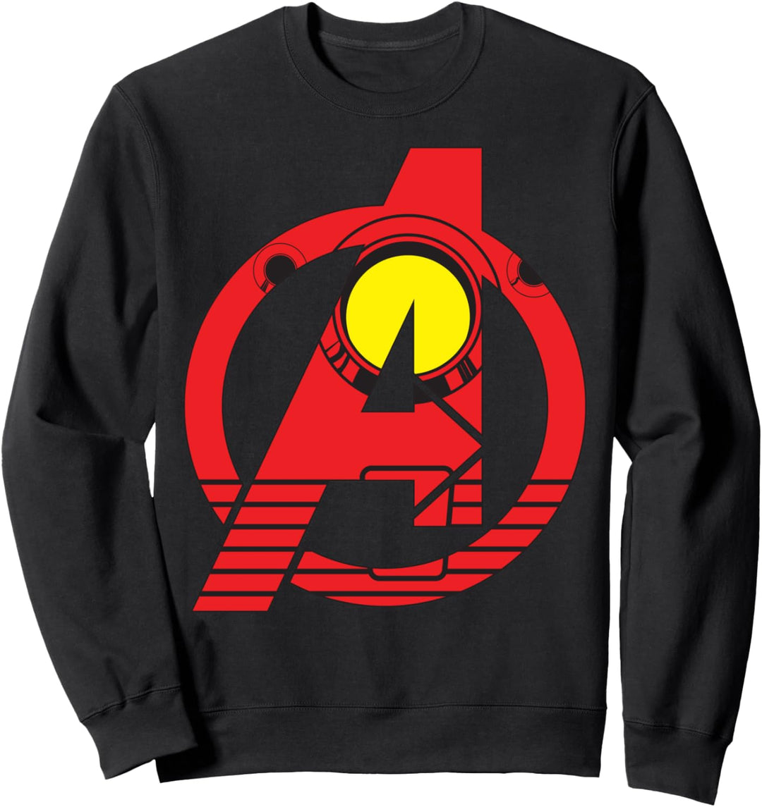 Marvel Avengers Iron Man Costume Fill Logo Sweatshirt