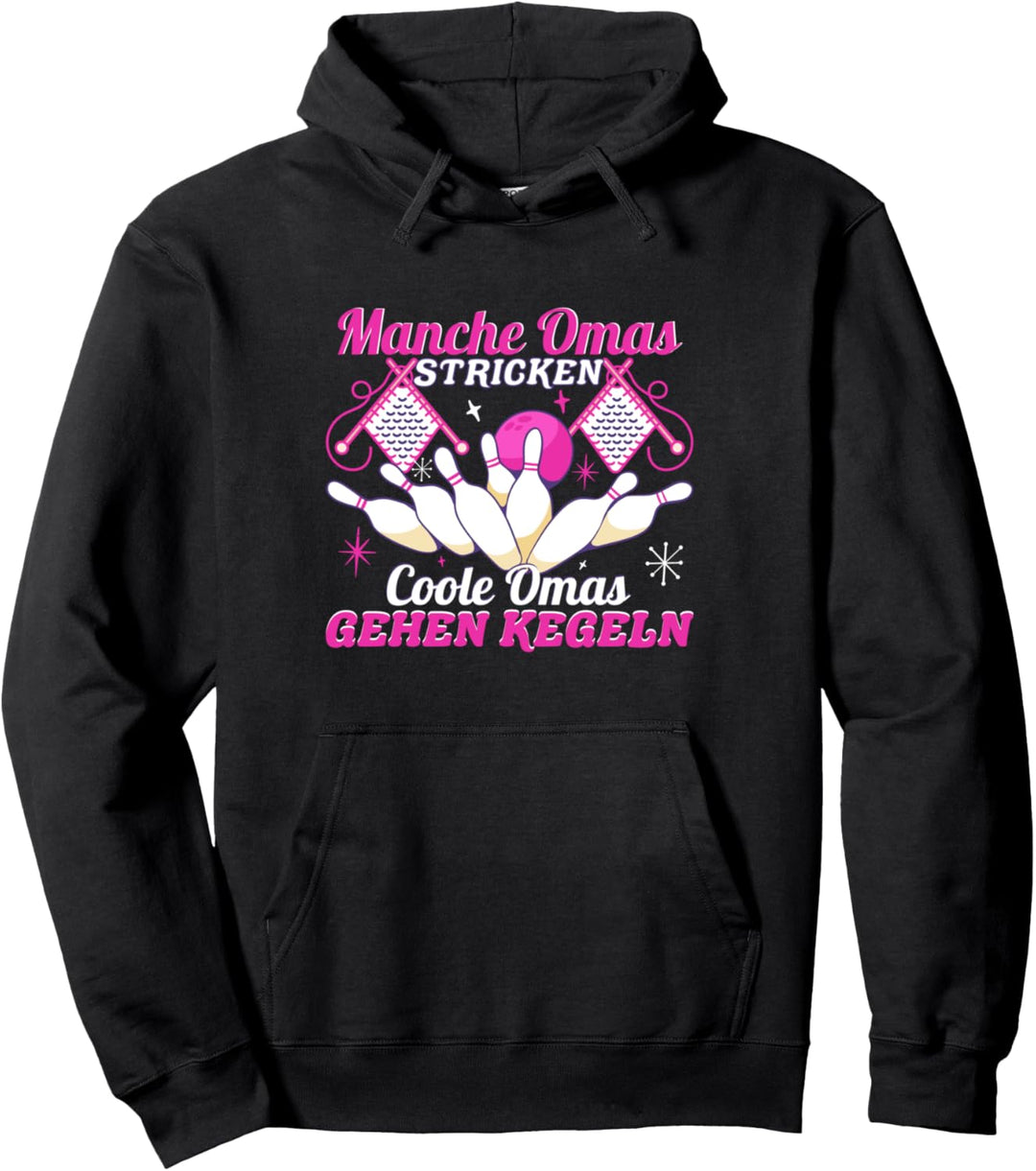 Keglerin Coole Omas gehen Kegeln Kegelclub Pullover Hoodie
