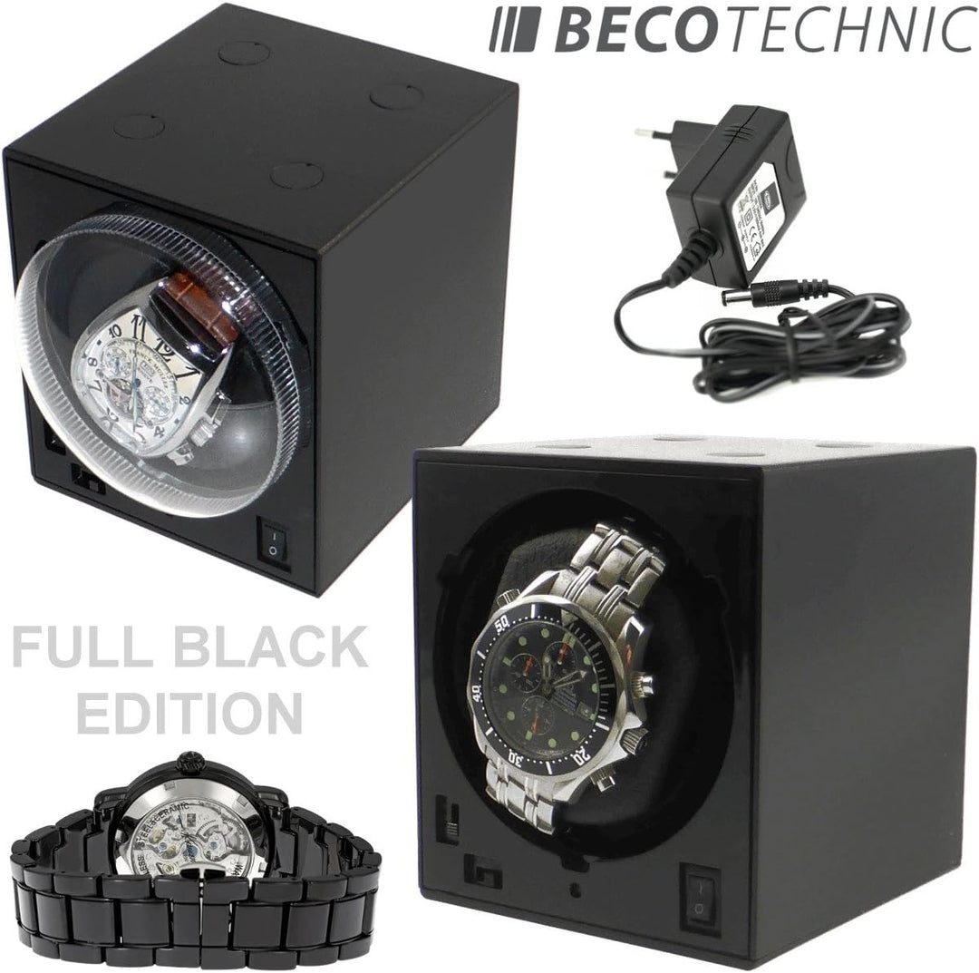 Uhrenbeweger Boxy Classic FULL BLACK EDITION PRO2 - neue Kollektion 2024