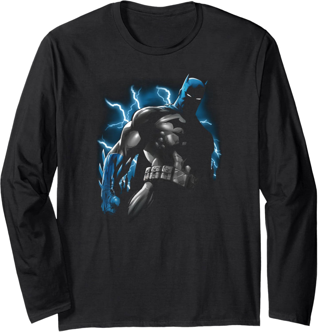 Batman Gotham Lightning Langarmshirt