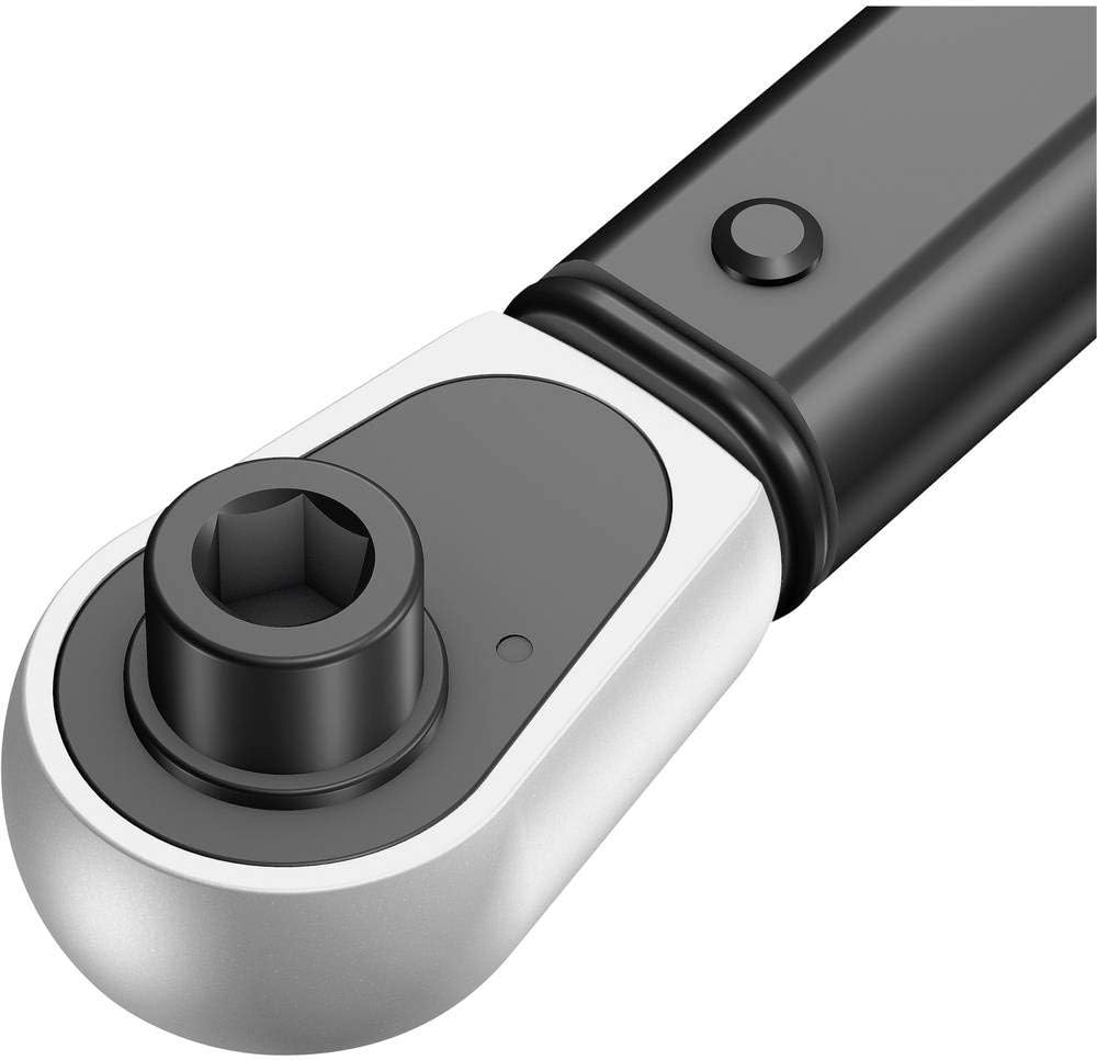 Wera 05075605001 Click-Torque A 6 Drehmomentschlüssel mit Umschaltknarre, Schwarz, Grün, 1/4" Sechsk