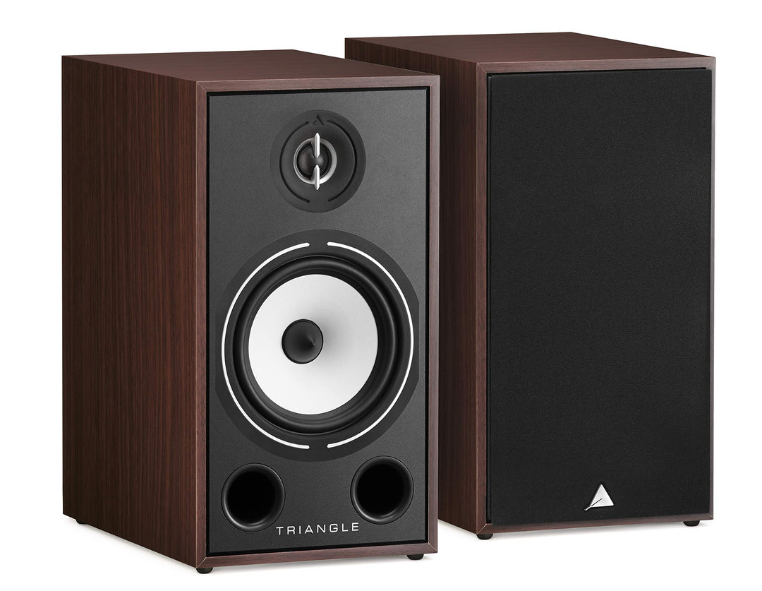 TRIANGLE Borea BR03 - Hi-Fi Regallautsprecher Walnut, Walnut