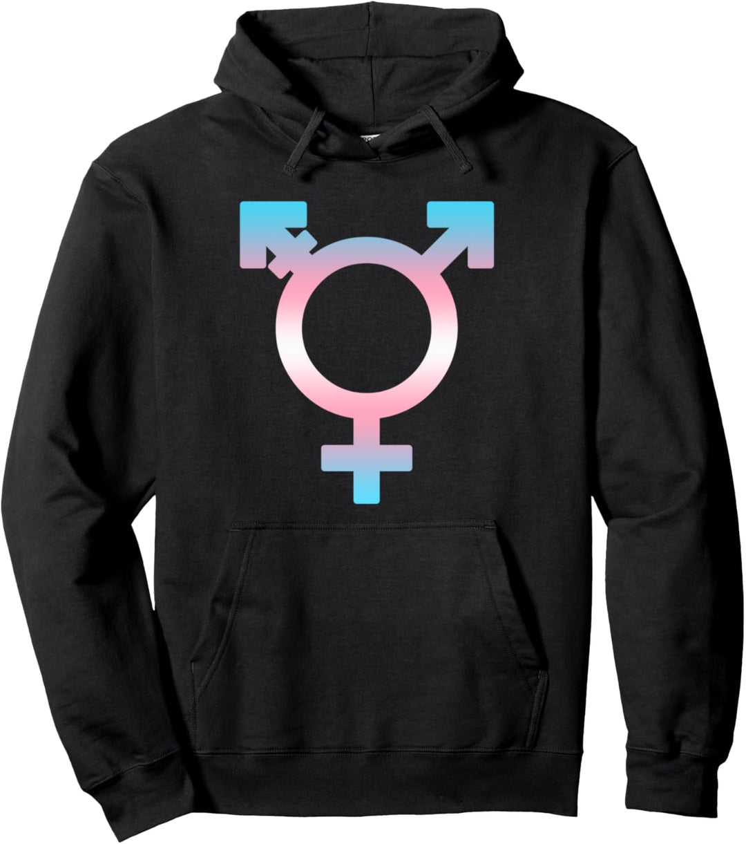 Transgender-Symbol Trans Pride Flagge LGBTQ Queer Trans Pullover Hoodie