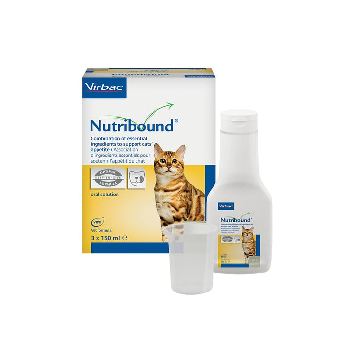Virbac Nutribound für Katzen 3 Flaschen á 150 ml