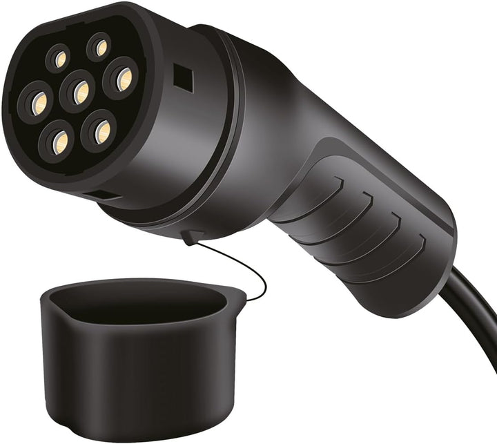 LogiLink E-Auto-Ladekabel, Typ 2, 3-phasig, 32 A, 22 kW, mit Tasche, 10 m, 10 m