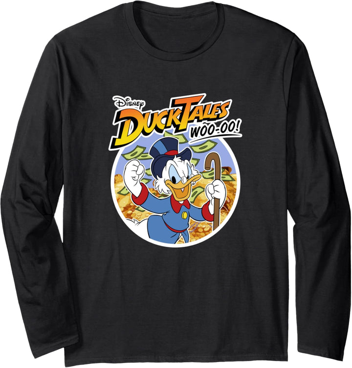 Disney Duck Tales Uncle Scrooge McDuck Woo-oo! Langarmshirt