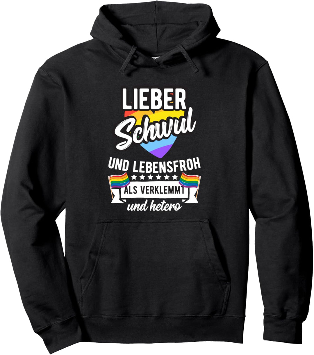 Schwul Humor Homosexuell Gay Pride Geschenk Spruch Pullover Hoodie