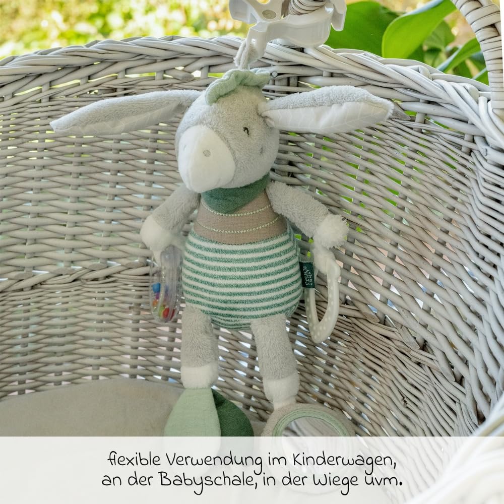 Fehn Hänge-Spielzeug/Activity-Spieltier zum Aufhängen - Eselchen, Eselchen