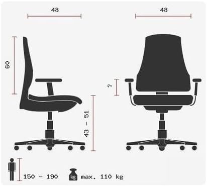 TOPSTAR Bürostuhl/Drehstuhl Open Point SY AL.B2(B) anthrazit, Anthrazit