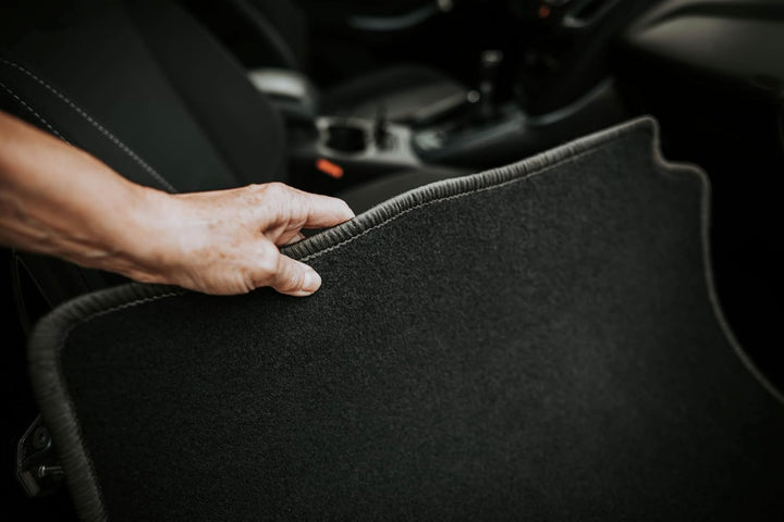 Velours Fussmatten 4-TLG Set passend für Chrysler PT Cruiser (2000-2010) | Qualität: CARLUX, passgen