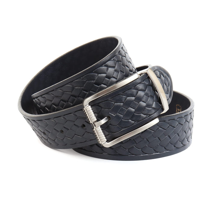 Anthoni Crown Unisex SCH2P4910-90 Gürtel, Schwarz, 90