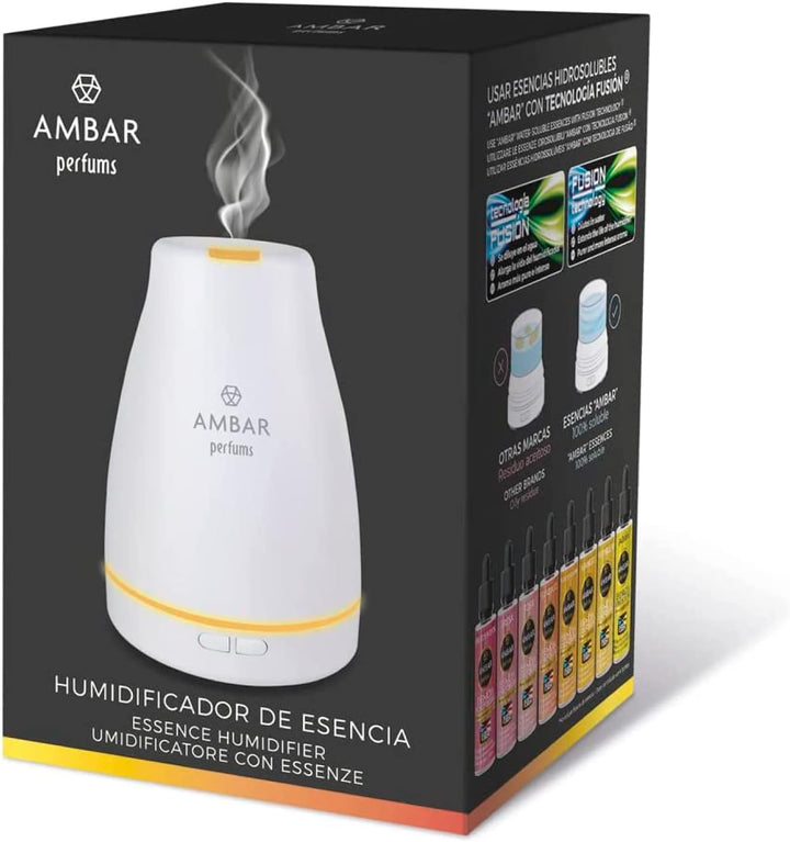 Ambar Perfums 10040083 Luftbefeuchter, Aroma-Diffusor, Weiss, Einheitsgrösse