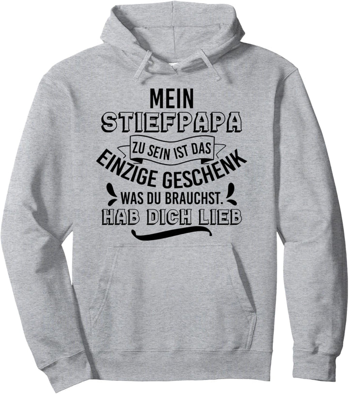 Happy Birthday Stiefpapa Stiefvater Geburtstag Pullover Hoodie