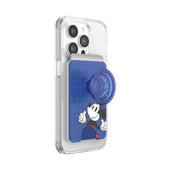 PopSockets Telefon-Geldbörse mit erweitertem Griff und Adapterring für MagSafe, Telefonkartenhalter,