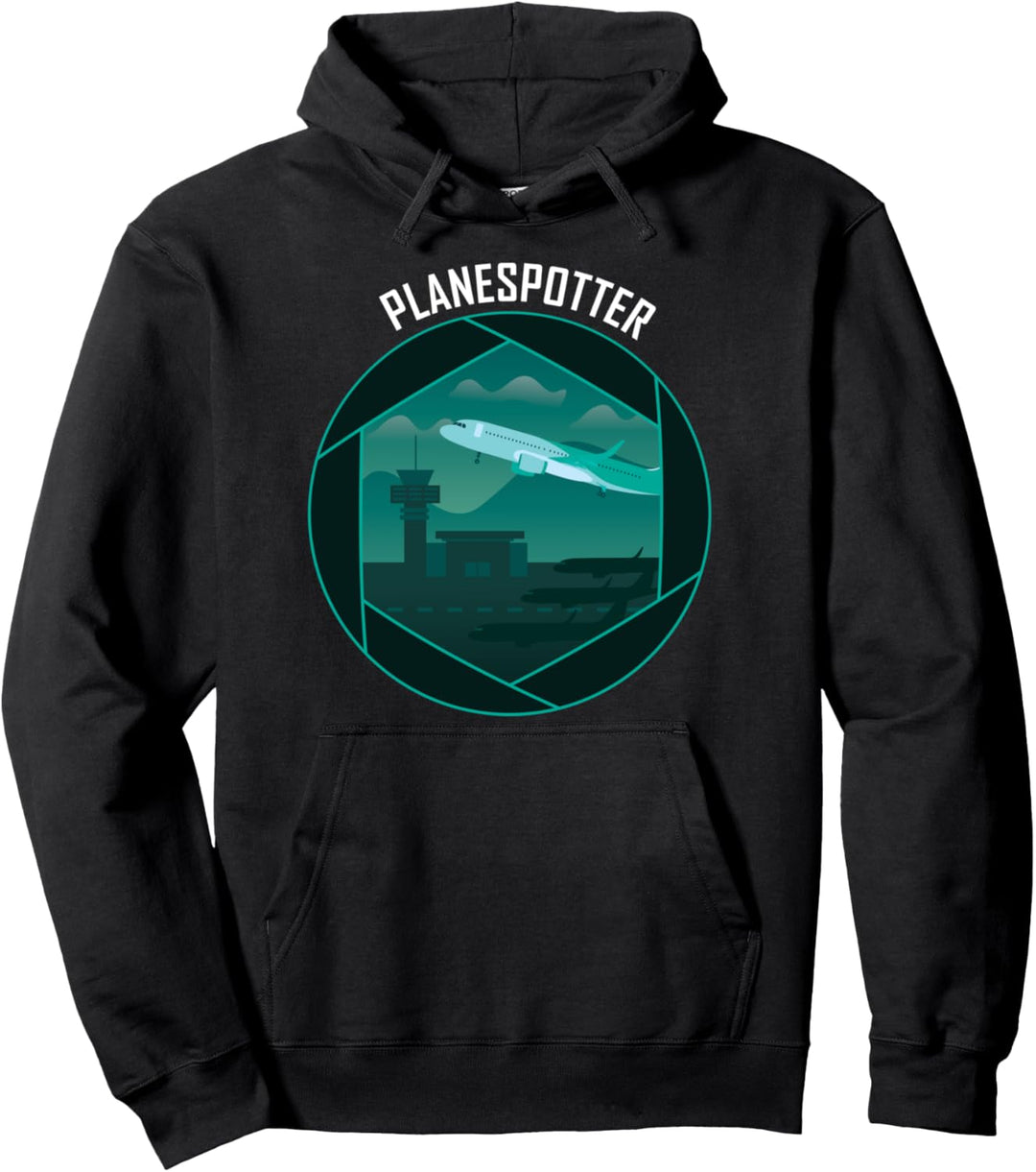 Plane Observer Plane Fotograf Spotter Pullover Hoodie
