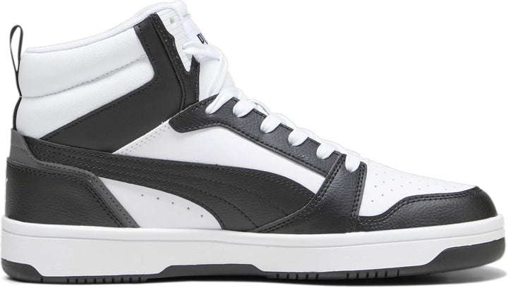 Puma Unisex Rebound V6Sneaker 37.5 EU Puma White Puma Black Shadow Gray Puma White, 37.5 EU Puma Whi