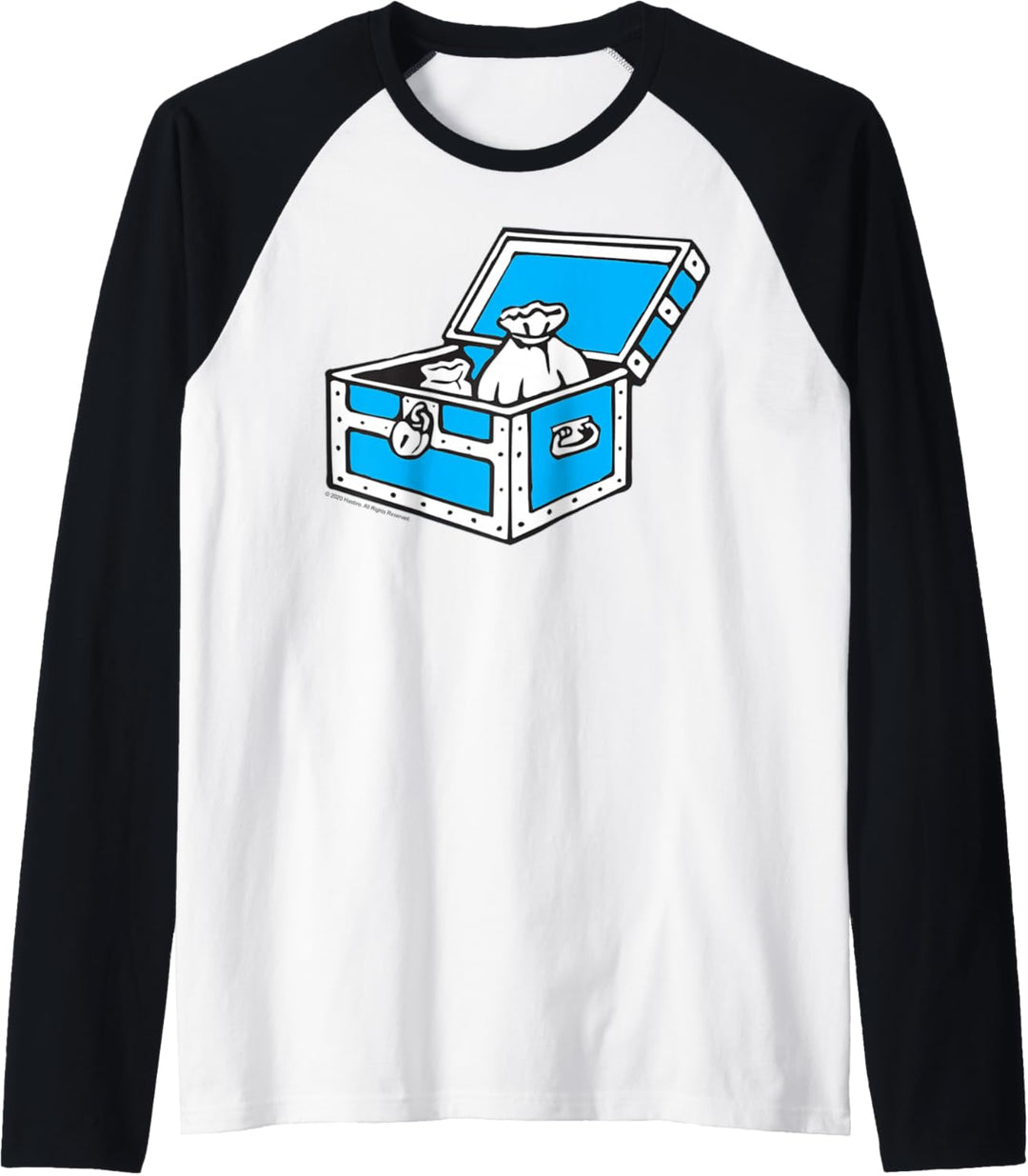 Monopoly Community Chest Logo Raglan