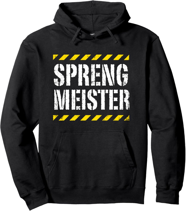 Sprengmeister Pyrotechniker Feuerwerk Explosion Pullover Hoodie