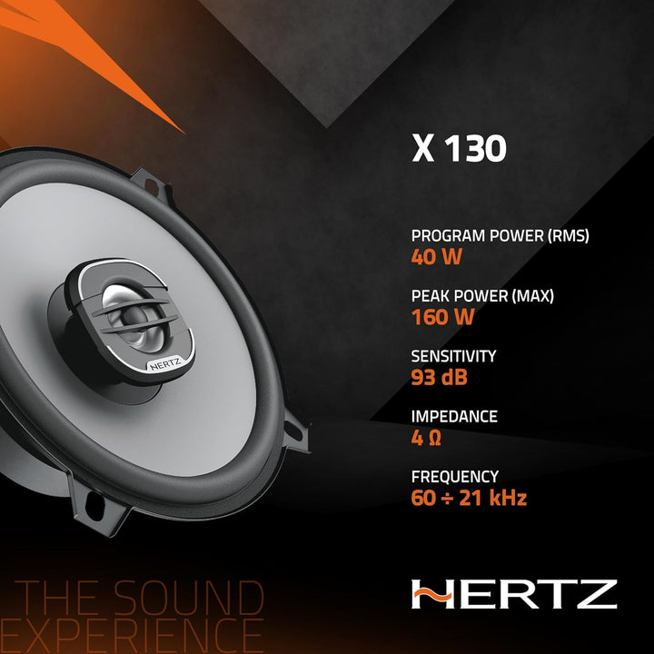 Hertz X 130 - Set - 13cm Koax Lautsprecher