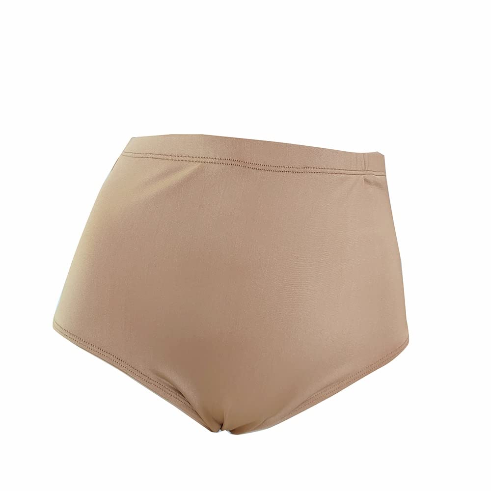 LIUHUO Eiskunstlauf Hüftschutz Erwachsene Kinder Schutzpolster XL Beige, XL Beige