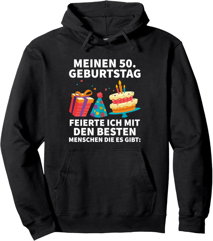 50. Geburtstag Unterschreiben Unterschrift 50 Geburtstag Pullover Hoodie