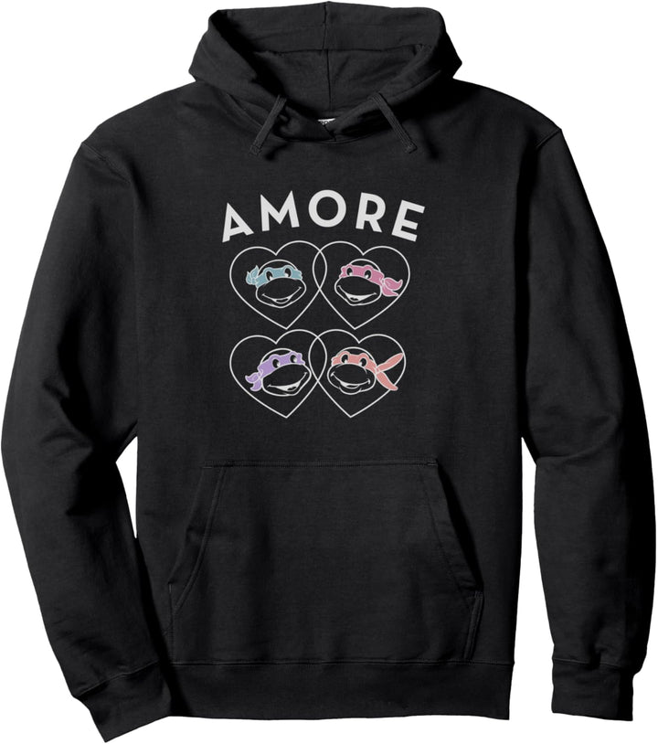 Teenage Mutant Ninja Turtles Amore Heart Group Pullover Hoodie