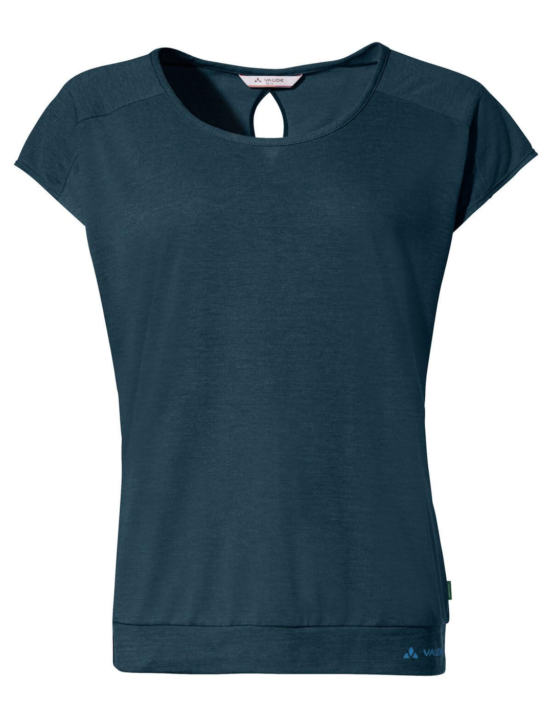 VAUDE Women's Skomer T-Shirt III - T-Shirt Damen 36 Dark Sea, 36 Dark Sea