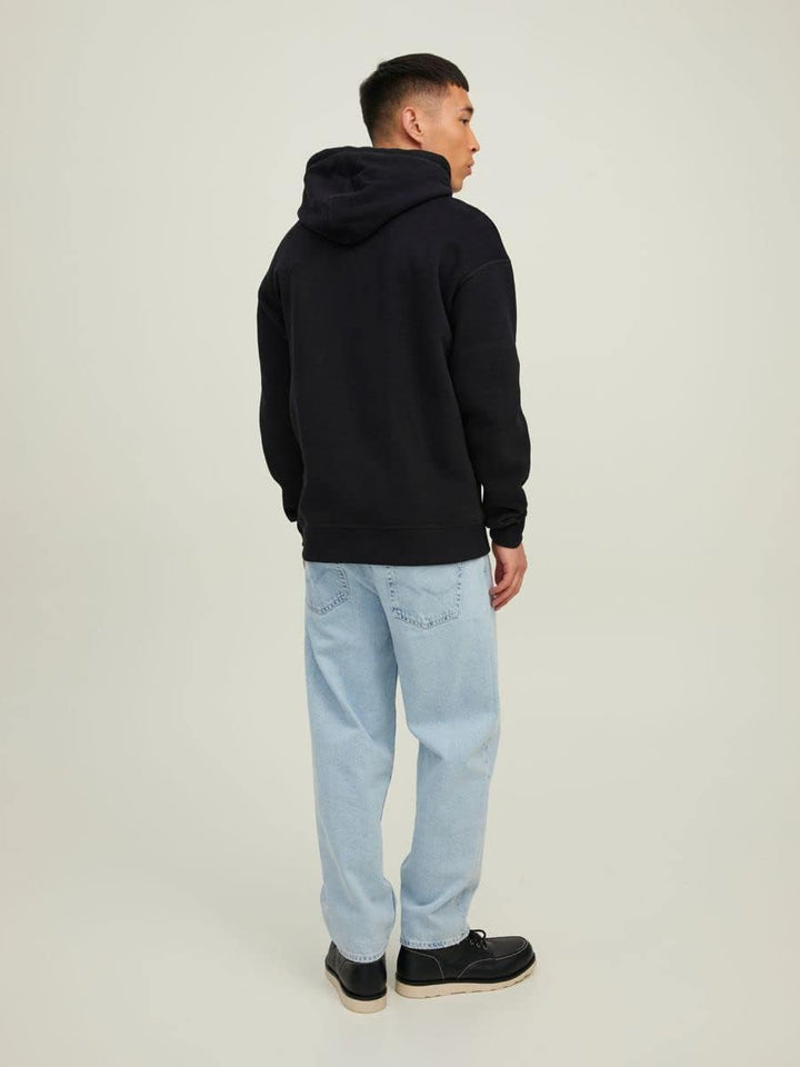 JACK & JONES Herren Jcoclassic Waffle Sweat Hood Noos Kapuzenpullover XS Schwarz, XS Schwarz