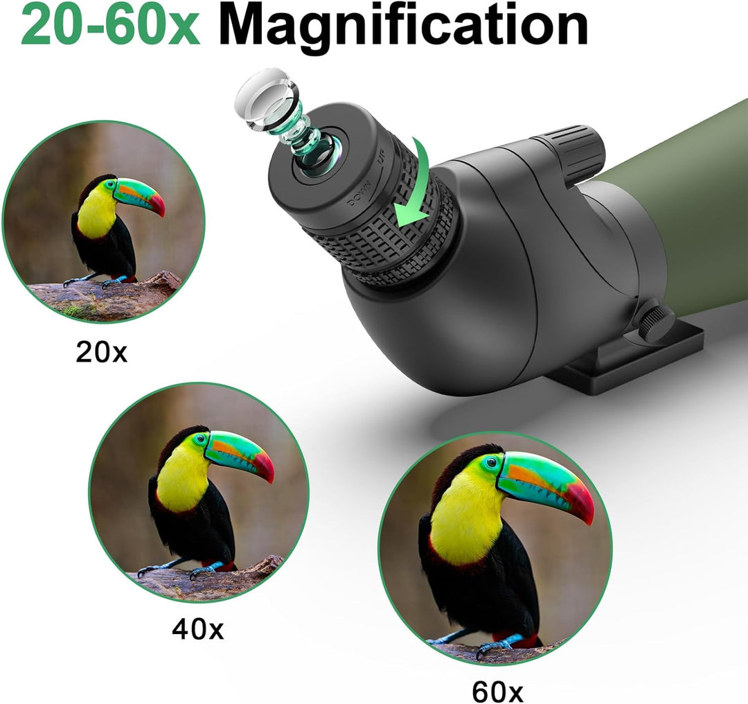 Gosky 20-60x Spektiv (80 spektiv Grün)