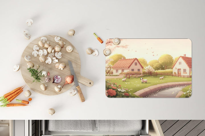 KitchenYeah© Platzsets Abwaschbar 6-Teilig 45x30 cm Tischsets Platzdeckchen Platzset Unterlage Tisch