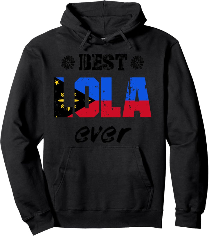 Beste Lola überhaupt philippinische Grossmutter Pullover Hoodie