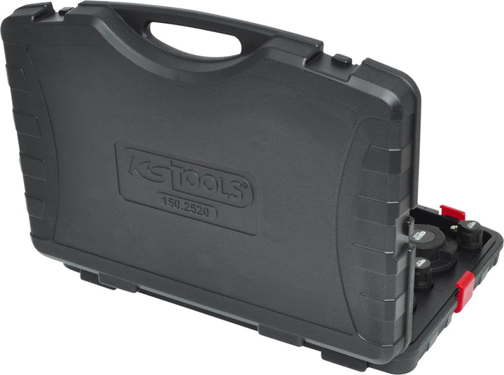 KS Tools 150.2520 Turbolader-Ladeluft-System-Prüfkoffer-Satz, 17-tlg