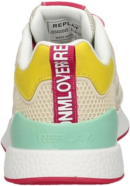 Replay Mädchen Gbs54 .000.c0004s Sneaker 39 EU Lt Beige Multi 31752, 39 EU Lt Beige Multi 31752