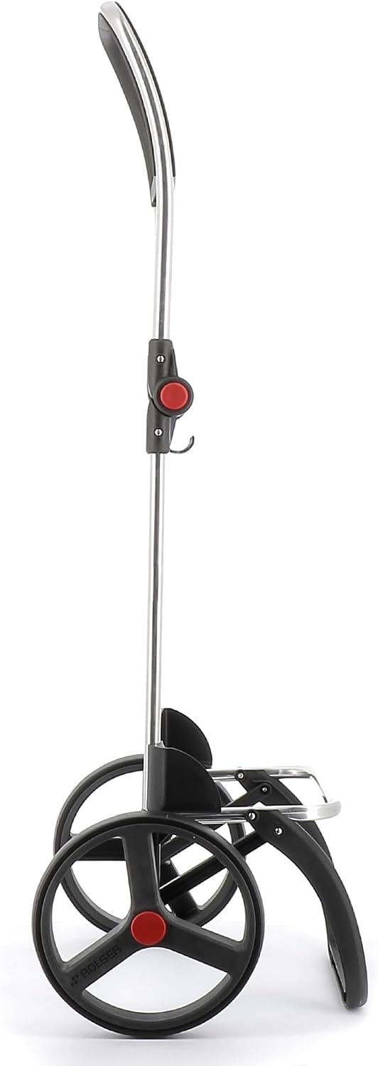 Klappbarer Einkaufstrolley Rolser I-Max Thermo Zen 2 grosse Räder - Marengo, Marengo