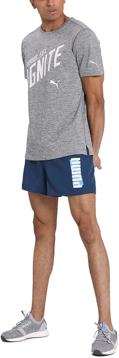 PUMA Herren Short ESS+ Summer Shorts 586744 L Dark Denim, L Dark Denim