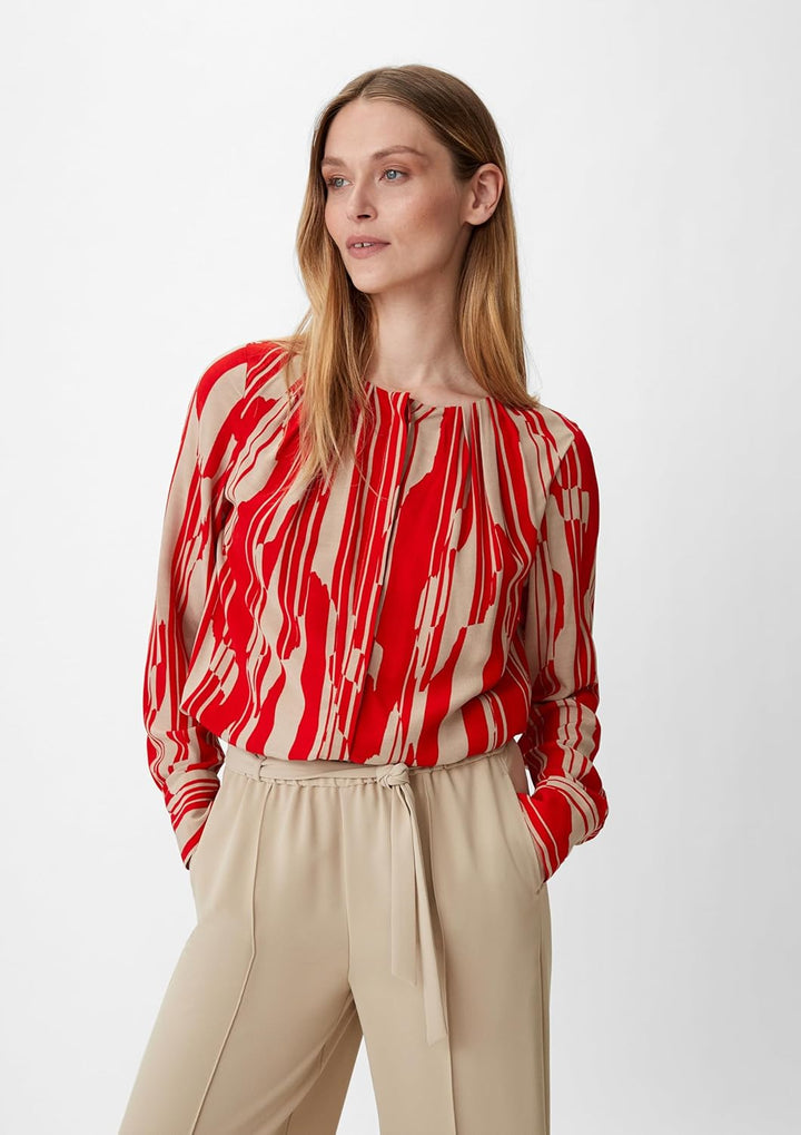 comma Damen Bluse 34 30a1, 34 30a1