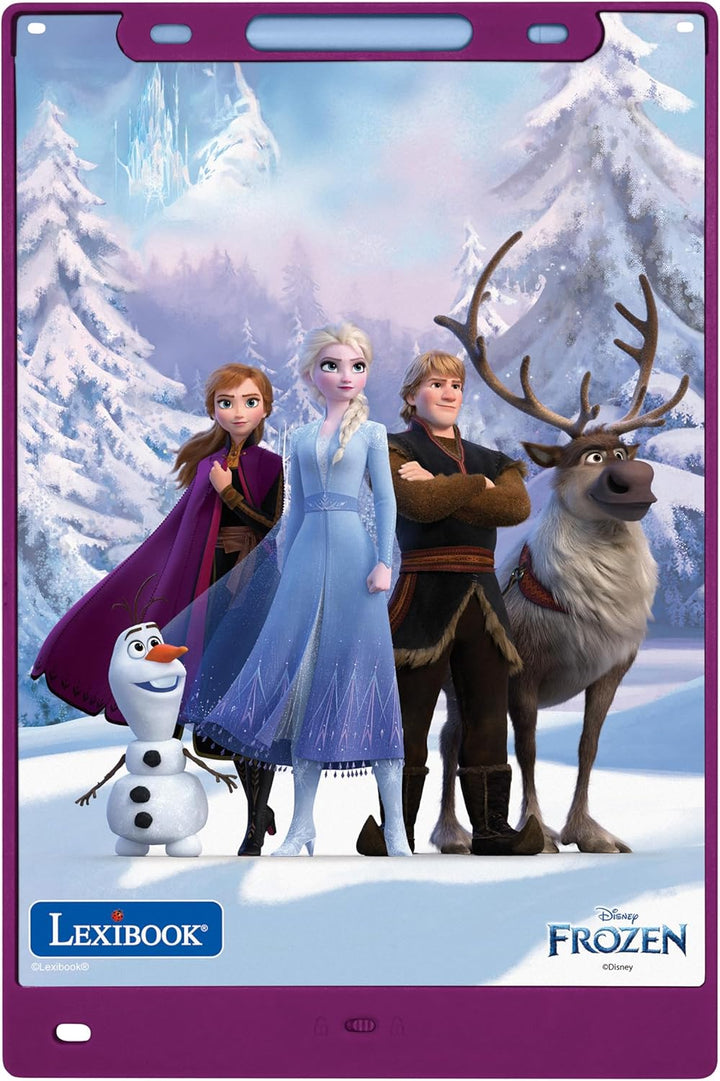 Lexibook, Frozen Magic Slate, Kunst- und Bastelspielzeug für Mädchen und Jungen, A4-Format mit mehrf