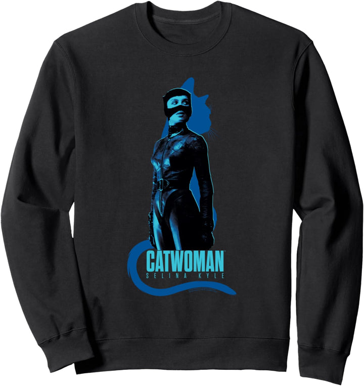 DC Comics The Batman Catwoman Silhouette Sweatshirt