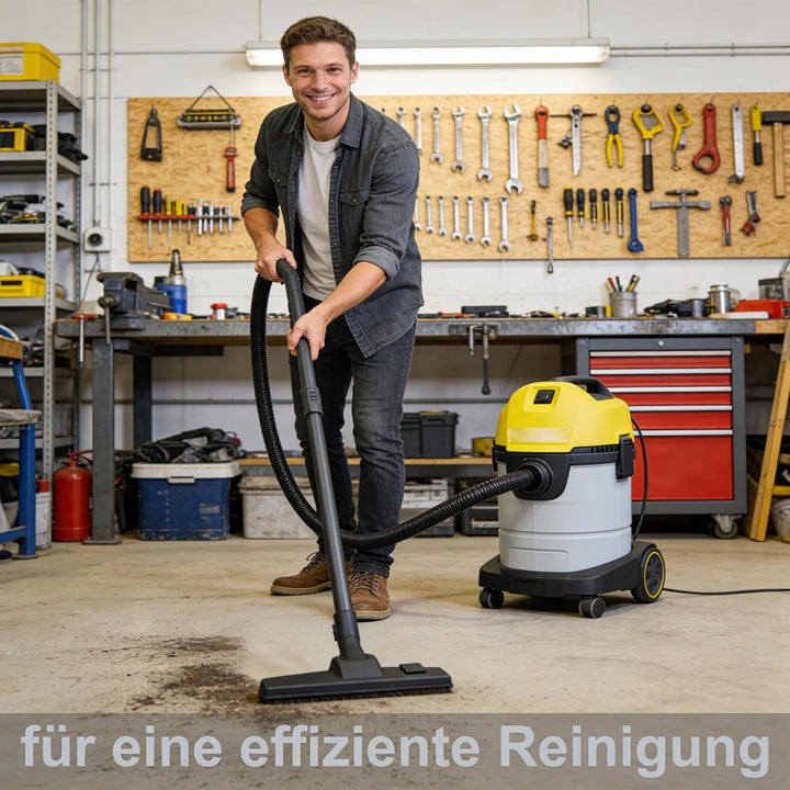 DeClean 8 Meter Saugschlauch Schlauch kompatibel mit Kärcher Staubsauger NT 14/1,NT 25/1,NT 27/1,NT