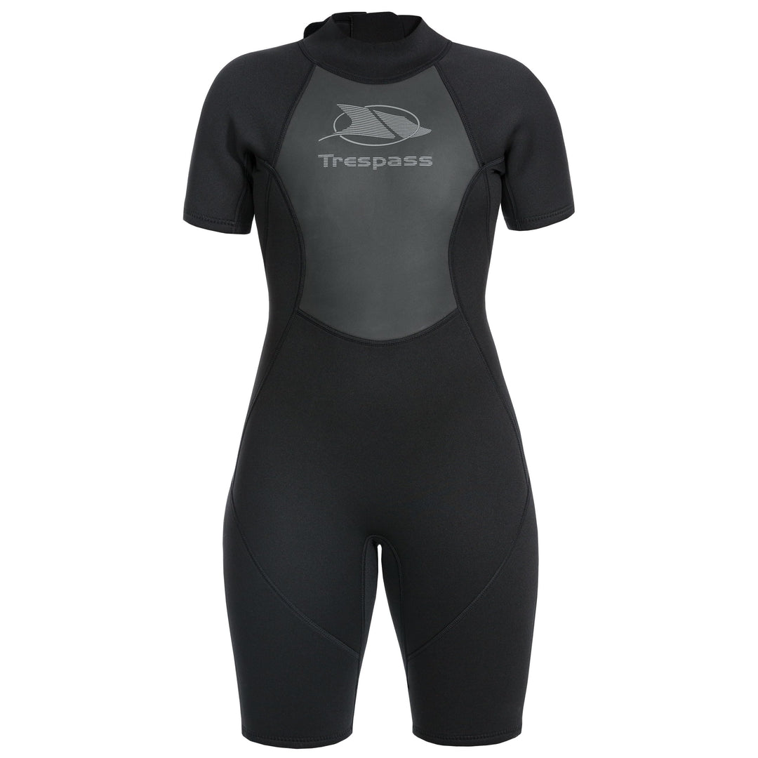 Trespass scubadive Damen Kurz Neoprenanzug S Schwarz, S Schwarz