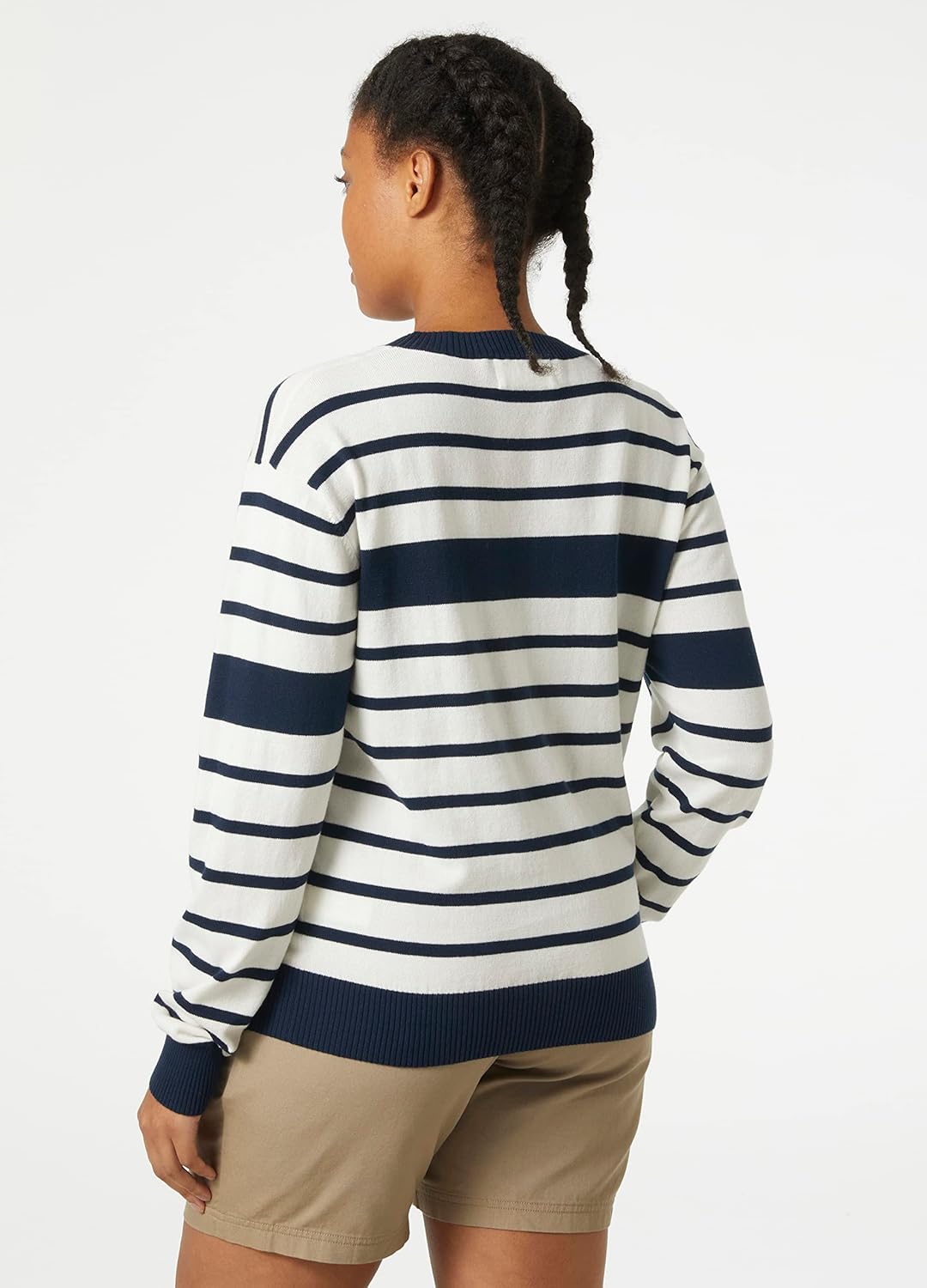 Helly Hansen Damen W Skagen Sweater 2.0 Pullover XL Marineblau Gestreift, XL Marineblau Gestreift