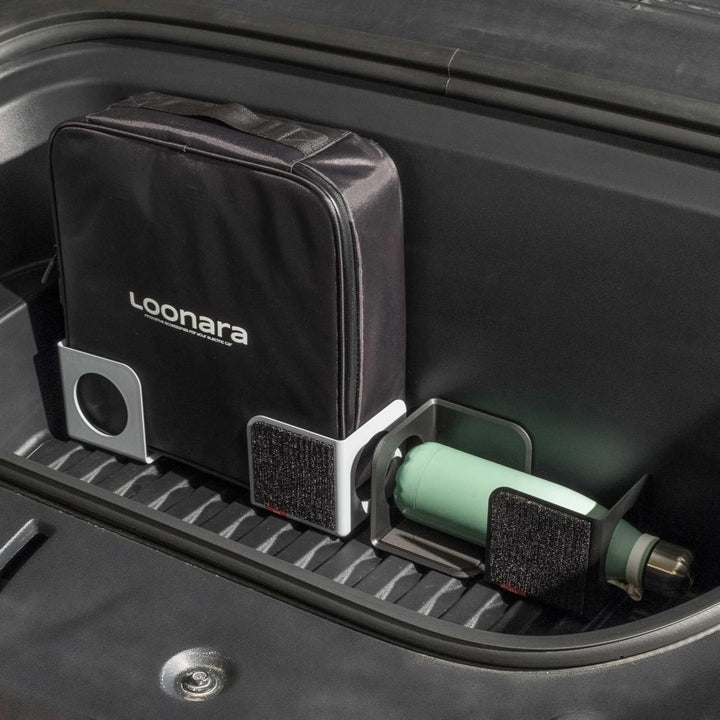 NOOK für TESLA MODEL Y, MODEL 3 - 4x Kofferraum &amp; Frunk Organizer - Premium Gepäckfixierung Set - Te