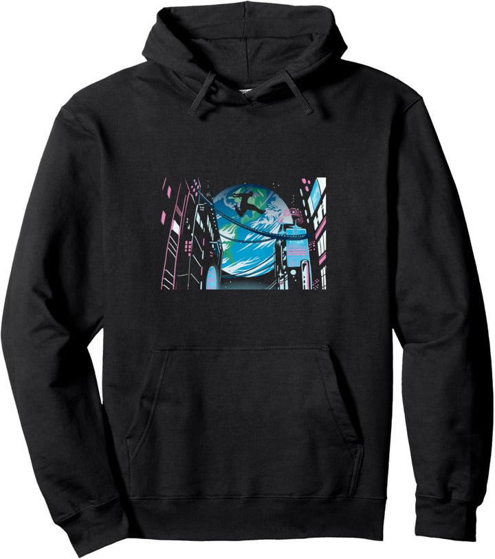 Springen Gebäude Parkour Pullover Hoodie