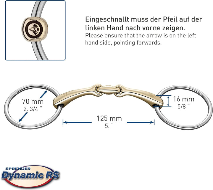 Sprenger 4042612578 Dynamic RS Wassertrense Sensogan, 78