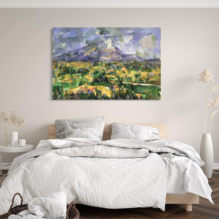 Leinwand (80x60cm): Paul Cézanne - Mont Sainte-Victoire 80x60 cm, 80x60 cm
