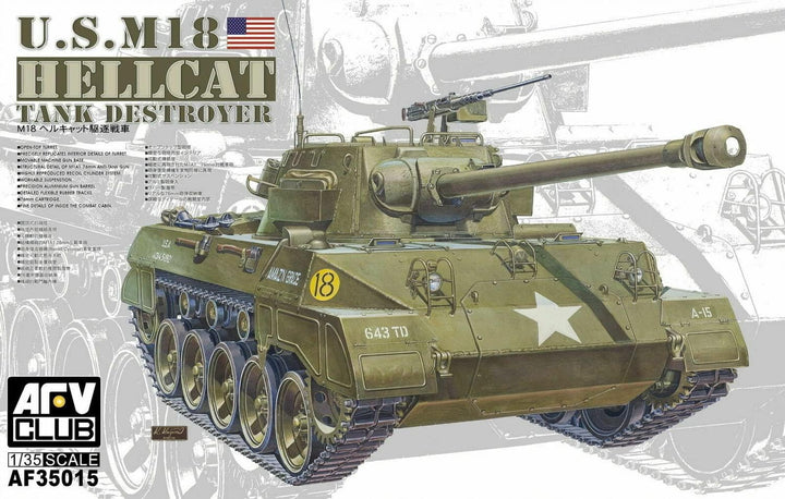 Unbekannt AFV Club AFV35015 - 1/35 M18 Hellcat